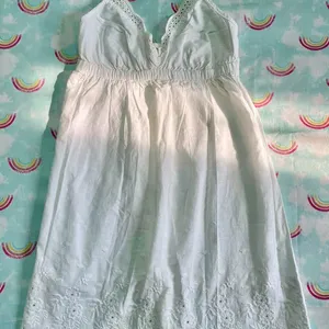 Cute White Mini Dress