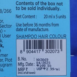 Bblunt 5 Minutes Hair Colour