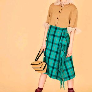 🆕 UNIQLO JW Anderson Fringe Skirt