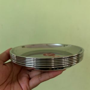 Halwa Plates stainless steel