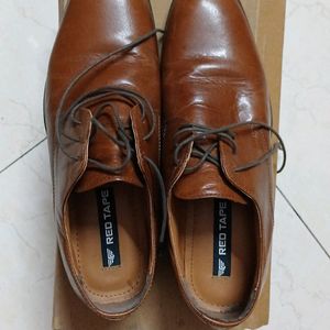 Red Tape Tan Shoes UK6 - 40