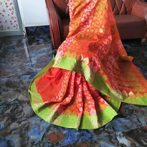 Beautiful Soft Cotton Jamdani Saree