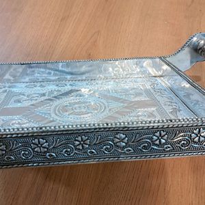 New Silver Royal Look Tray Antique