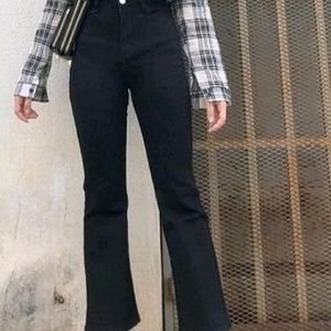 Vintage Black Bootcut Jeans