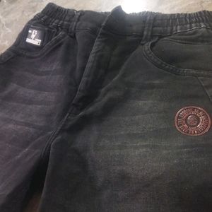 Black Cargo Pant For Boys