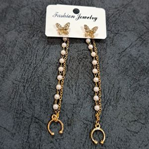 Butterfly Alloy Cuff Earring