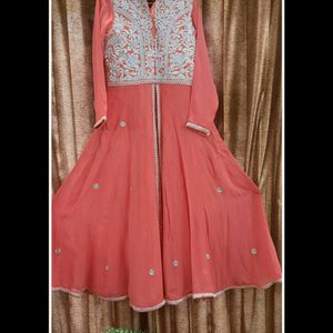 PURE CREPE ANARKALI SUIT