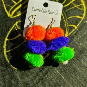 Tiranga Earrings