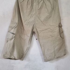 Denim Khaki Short