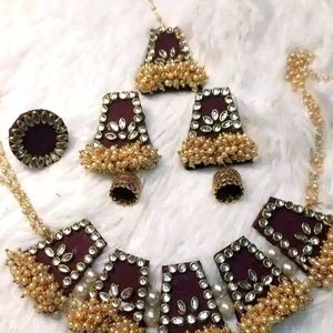 Fabric Jewelry Set No 36