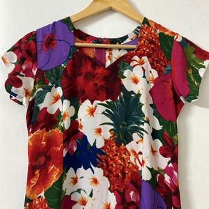 Floral Printed Dress For Women’s