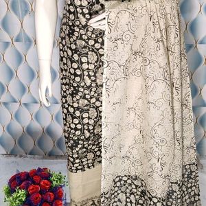 New Madhubani Print Dress Material