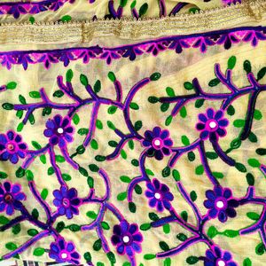 Fulkari Dupatta Heavy Size