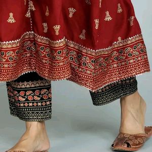 Stylish Kurta Pant And Dupatta Set 🌿💞