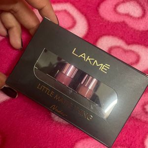 Lakme Little Matte Thing Nudes Lipsticks