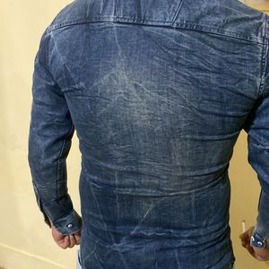 Denim Full Sleeves Shirt