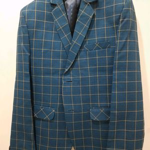 Blue Check Blazer