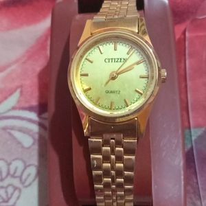 Citizen Brand New Golden Watch