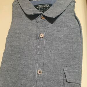 Grey Full Sleeves Shirt