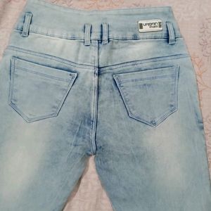 Sky Blue Women Jeans