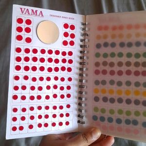 960 Multicoloured Bindi Book With Mirror 10pages