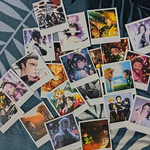 Demon slayer Polaroid Cards