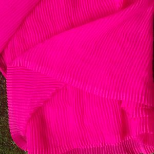 Rose Colour Crush Saree