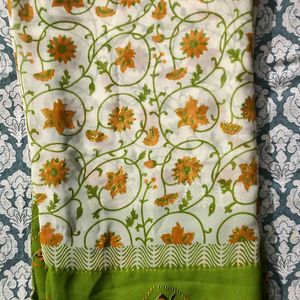 Women Green Saree