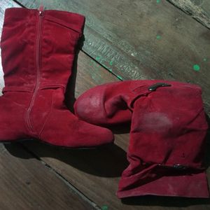 It's A Women Red Boot