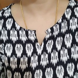 Printed straight kurta