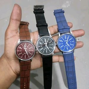 New With Tag Trendy Analogue Watch Combo Set Of 3