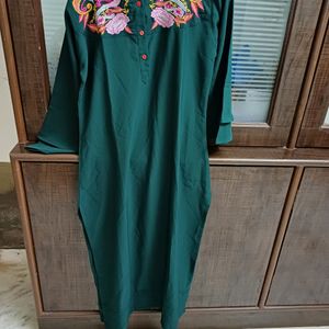 M Size Green Kurti