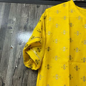 Yellow Sharara Dress Set