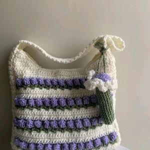 Crochet Tulip Bag 🌷🌸