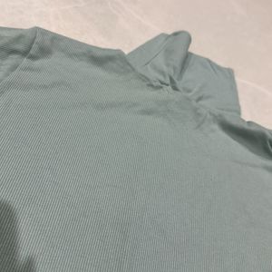 Sea Green High Neck Tshirt