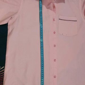 (men's craft)Baby Pink Shirt For Men