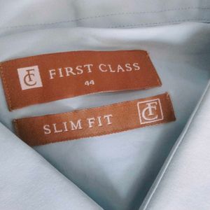 Sky Blue First Class Shirt 44 Size