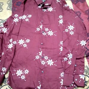 Floral Printed Mens Shirt