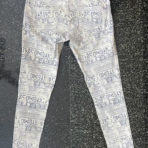 People Printed Jean