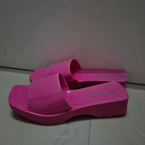 Pink Silicon Sandal