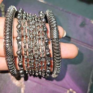 Antique Bangles (10 Pcs)