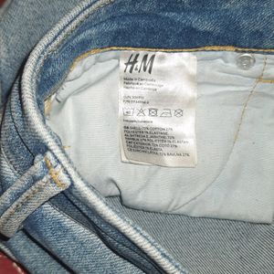 H&M Hnm Skinny Medium Blue Jeans Denims Trendy