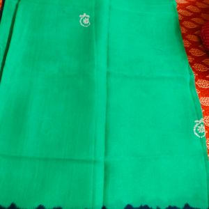 Green Saree