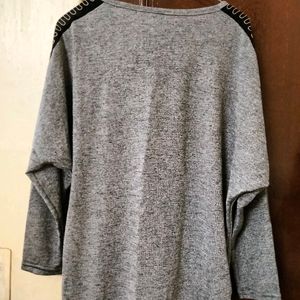 Hot Grey Colour Top For Women