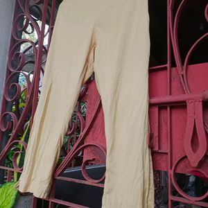 Beige Colour Ankle Length Pant