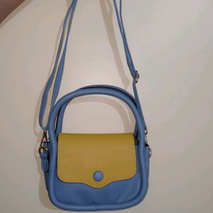 Snap Button Satchel Bag