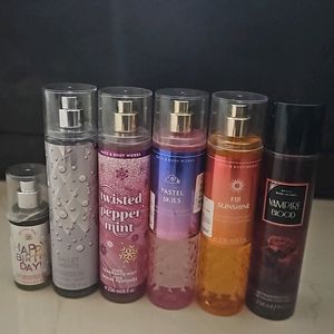 Bath And Body Works Mists