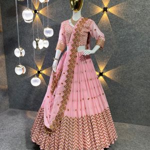 Beautiful Pink Lehenga Choli