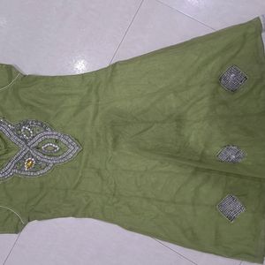 Anarkali Type Dresss.... Duptta With Top