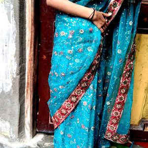 Net Saree